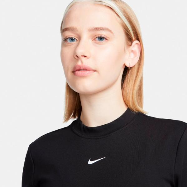 Rochie pentru femei Nike W Nsw Essntl Midi Dress XS/ Black photo 4