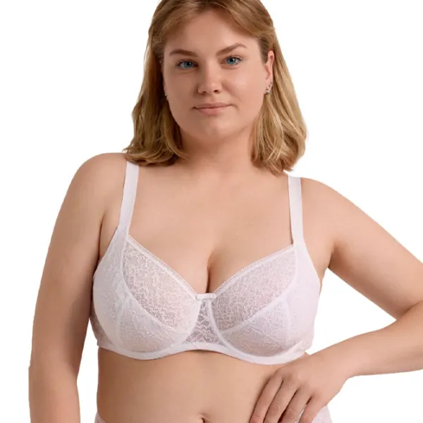 Sutien pentru femei Conte RB6072 75F/ White photo 1