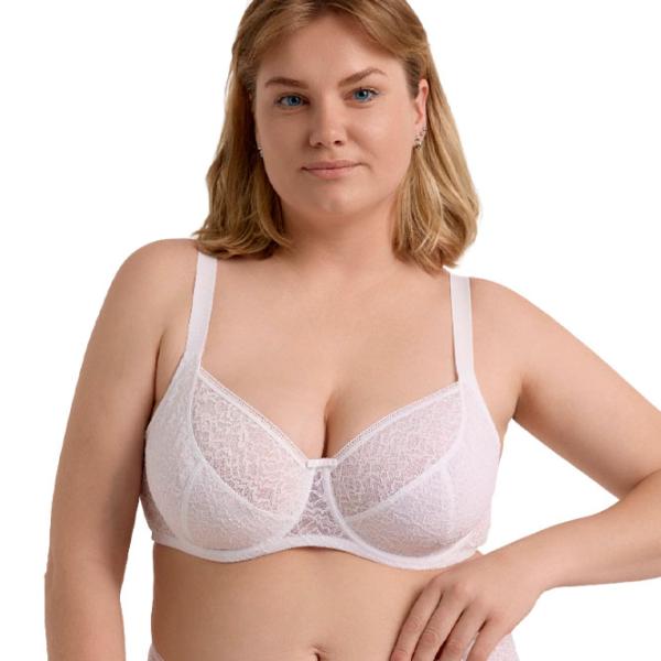 Sutien pentru femei Conte RB6072 90F/ White photo 2