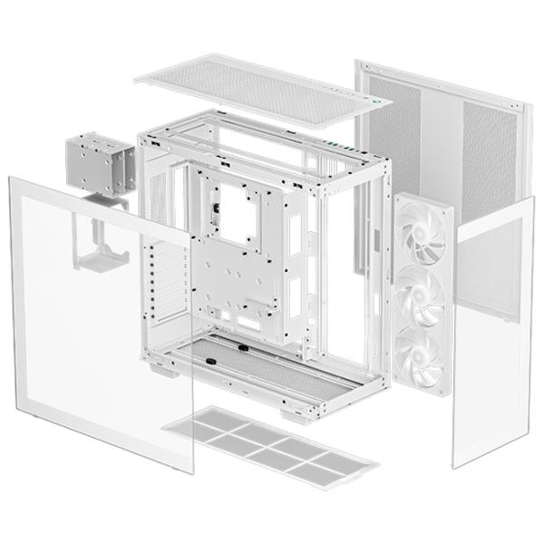 Корпус Deepcool CH780 Mid Tower / Белый photo 9