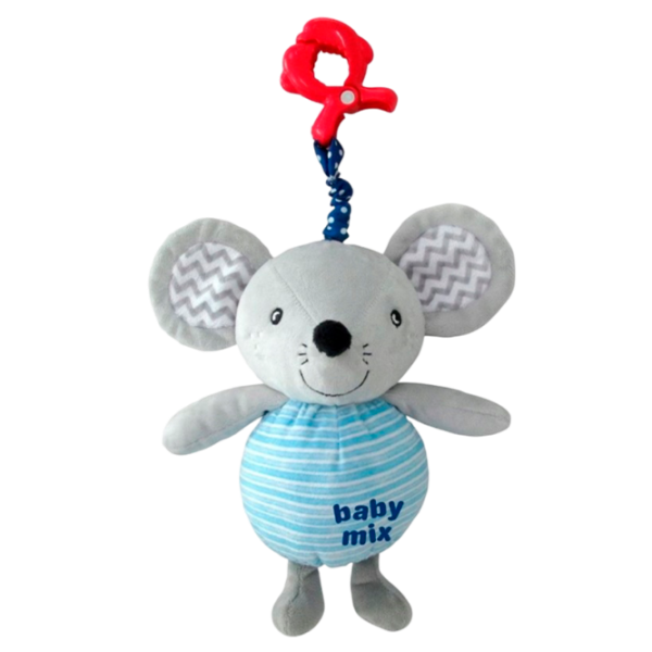 Jucărie moale Alexis Baby Mix TK/ P/ 1218-EU00 0+/ Gray photo 1
