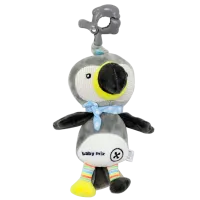 Jucărie moale Alexis Baby Mix P/ 1237-EU00 0+/ Gray