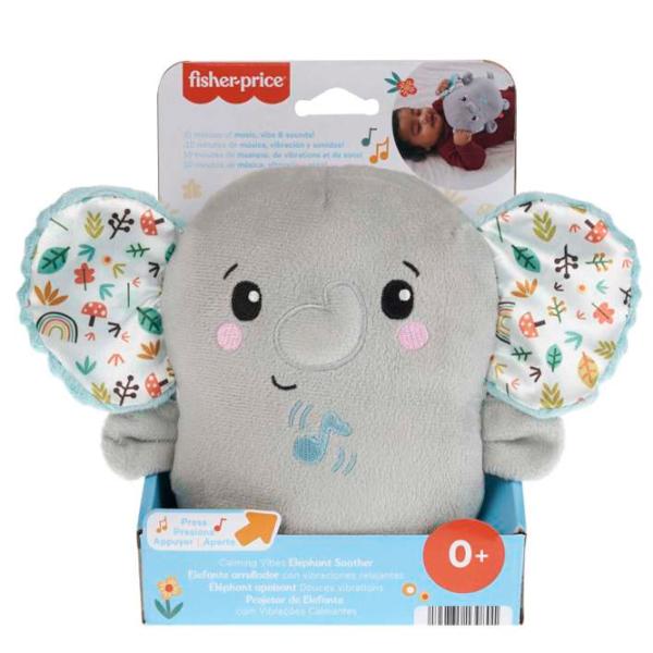 Мягкая игрушка Mattel Fisher-Price HML65 0+/ Серый photo 2 Мягкая игрушка Mattel Fisher-Price HML65 0+/ Серый photo 2