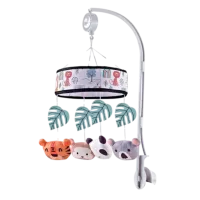 Carusel pentru pătuc Chipolino Tropic MILR02301TRO 0+/ Multicolor