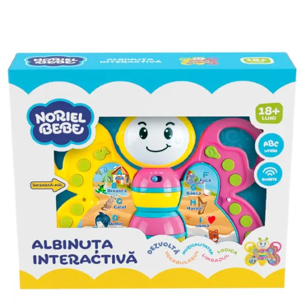 Jucărie muzicală Noriel Animals INT6291 18+ luni/ Multicolor photo 2
