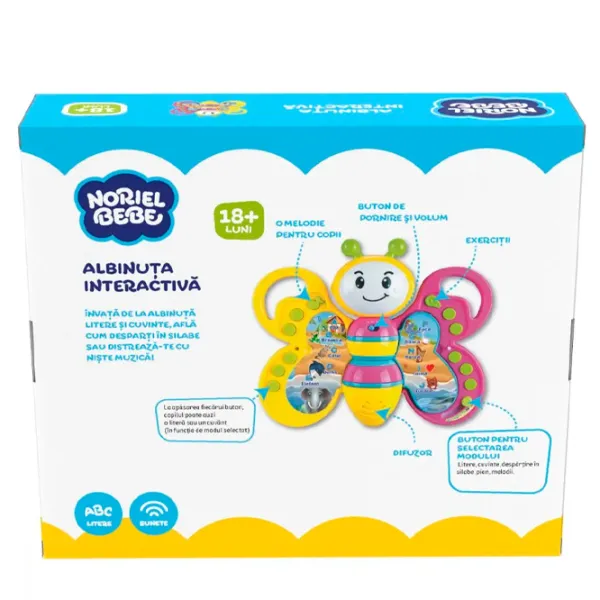 Jucărie muzicală Noriel Animals INT6291 18+ luni/ Multicolor photo 4