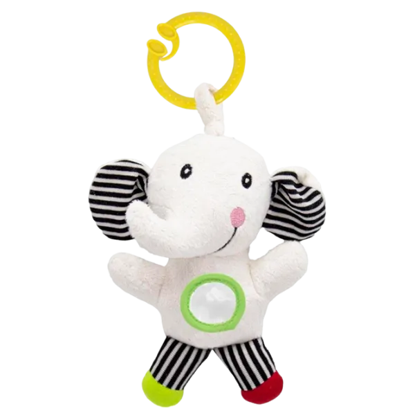 Jucărie pentru pătuțuri și cărucioare BabyJem Animals 833 0.6+/ White photo 1 Jucărie pentru pătuțuri și cărucioare BabyJem Animals 833 0.6+/ White photo 1