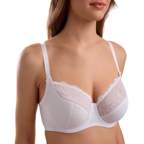 Sutien pentru femei Conte RB6166 80C/ White photo 1