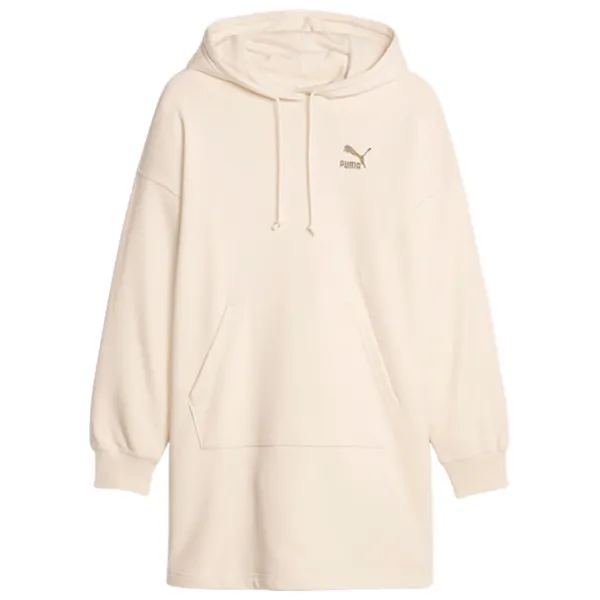 Rochie pentru femei Puma Classics Hooded Dress Tr L/ Beige photo 1 Rochie pentru femei Puma Classics Hooded Dress Tr L/ Beige photo 1