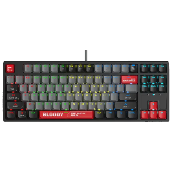 Tastatură Bloody S87 Cu fir/ Black photo 1