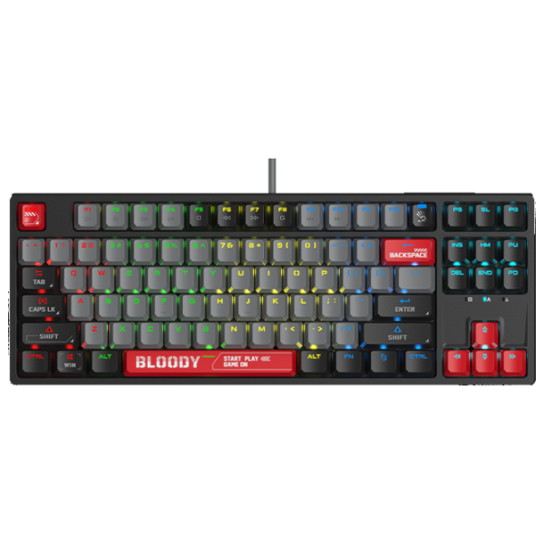 Tastatură Bloody S87 Cu fir/ Black photo 1