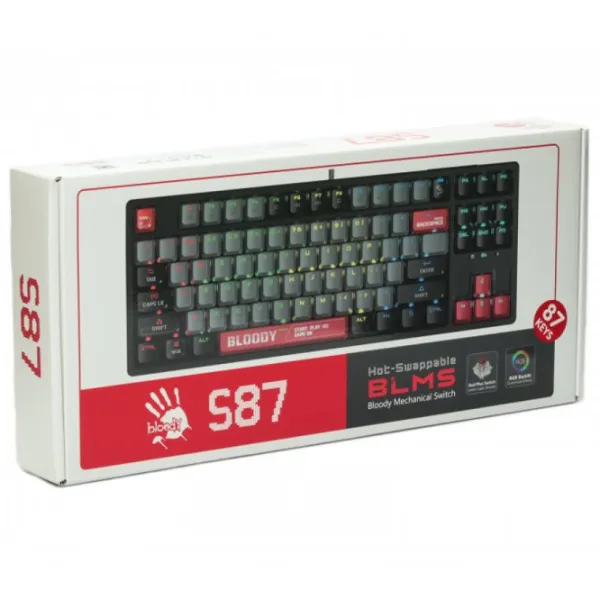 Tastatură Bloody S87 Cu fir/ Black photo 5
