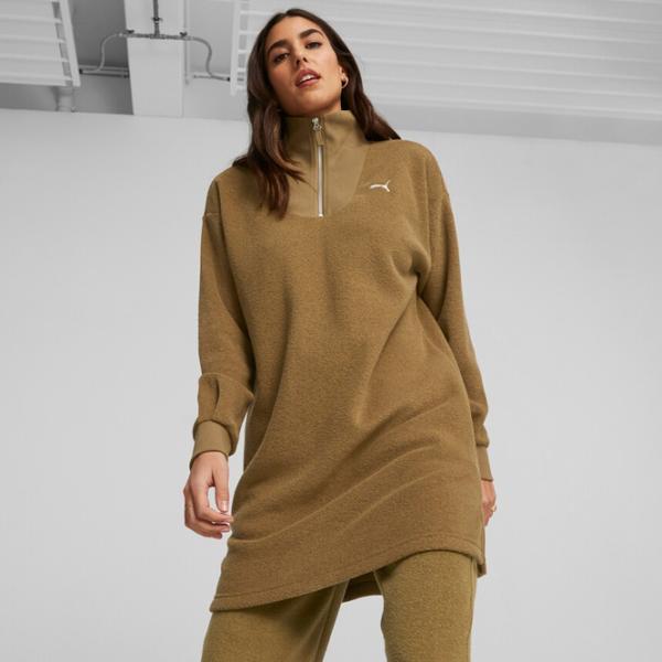 Rochie pentru femei Puma Her Winterized Hz XS/ Khaki photo 3