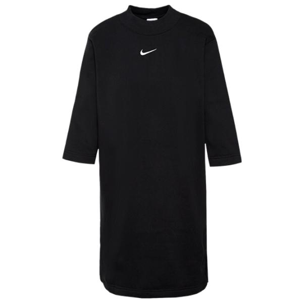 Платье для женщин Nike W Nsw Style Flc 3Q Dress XS/ Черный photo 1