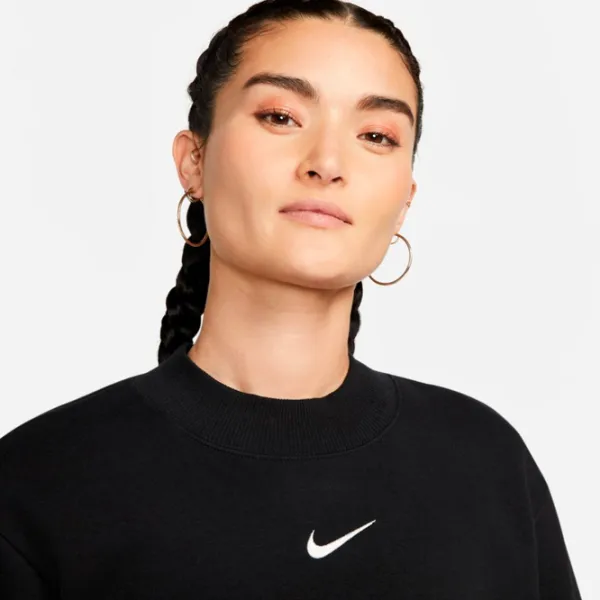 Платье для женщин Nike W Nsw Style Flc 3Q Dress XS/ Черный photo 4