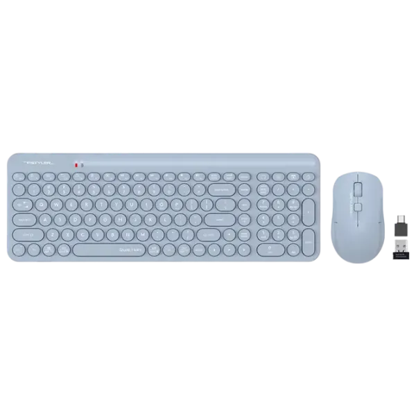 Tastatura & Mouse A4Tech FG3300 Air Fără fir/ Blue photo 1
