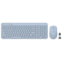 Клавиатура и Мышь A4Tech FG3300 Air Беспроводные/ Синий