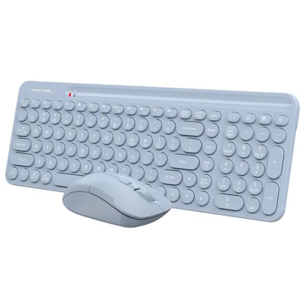 Tastatura & Mouse A4Tech FG3300 Air Fără fir/ Blue photo 3