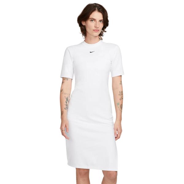 Платье для женщин Nike W Nsw Essntl Midi Dress S/ Белый photo 1