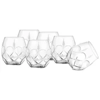 Set de pahare RCR Alkemist 0.38l / Cristal / Transparent