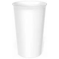 Pahar Bytplast Econova Velvet 0.4l / Plastic / White