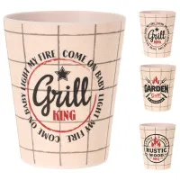 Стакан EH Grill  / Пластик / Бежевый