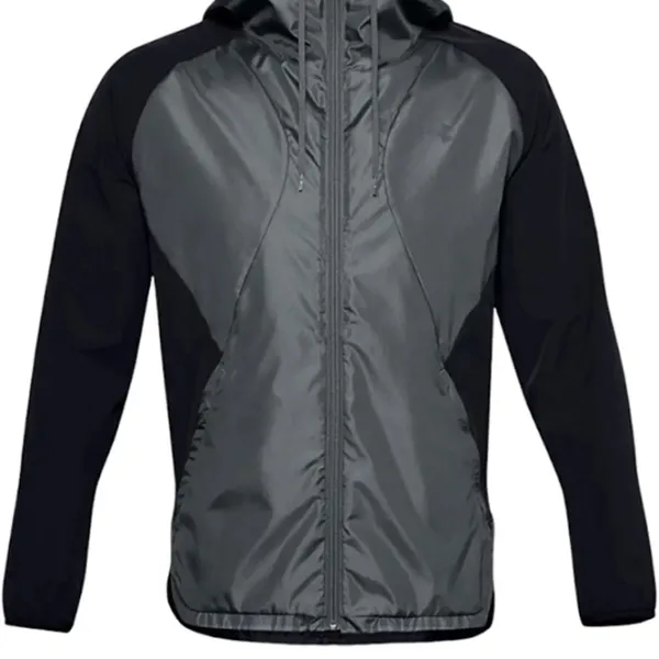 Jachetă sport pentru bărbați Under Armour Stretch Woven Full Zip Jacket L/ Black photo 1 Jachetă sport pentru bărbați Under Armour Stretch Woven Full Zip Jacket L/ Black photo 1