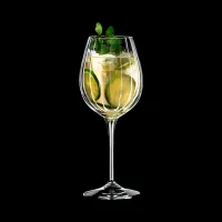 Набор стаканов RCR Optiq Glass 0.45л / Хрусталь / Прозрачный photo 2