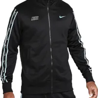 Jachetă sport pentru bărbați Nike M Nsw Repeat Sw Pk Tracktop M/ Black