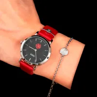 Ceas de mână pentru femei Cover SET.CO1000.01 Cuarț/ 34 mm photo 5