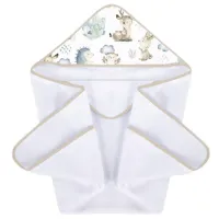 Детское полотенце Albero Mio C001 Forest World 100 x 100 см/ Хлопок/ Белый