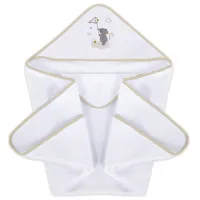 Prosop pentru bebeluși Albero Mio Mio Mouse 100 x 100 cm/ Bumbac/ White