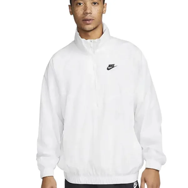 Jachetă sport pentru bărbați Nike M Nk Wr Anorak Jkt S/ White photo 1 Jachetă sport pentru bărbați Nike M Nk Wr Anorak Jkt S/ White photo 1