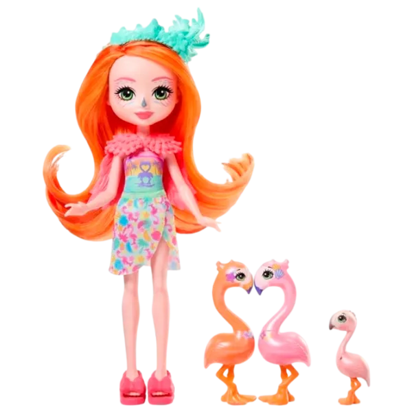 Кукла Enchantimals Sunshine Beach Florinda Flamingo HRX85 модель/ 4+ photo 1