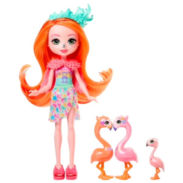 Кукла Enchantimals Sunshine Beach Florinda Flamingo HRX85 модель/ 4+ photo 1