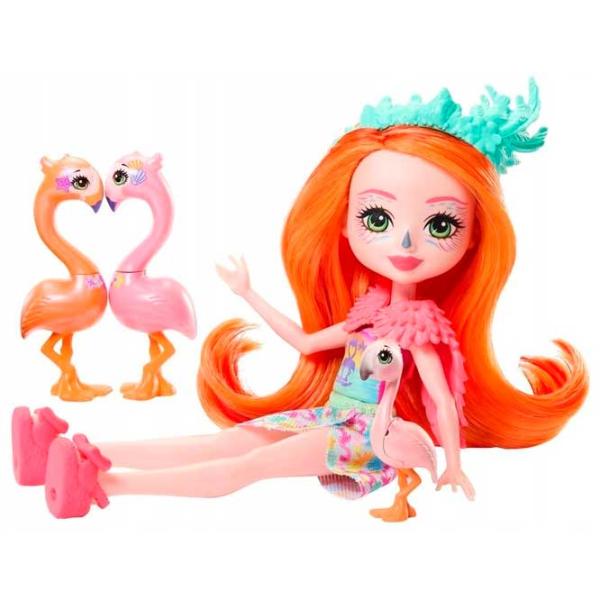 Кукла Enchantimals Sunshine Beach Florinda Flamingo HRX85 модель/ 4+ photo 4