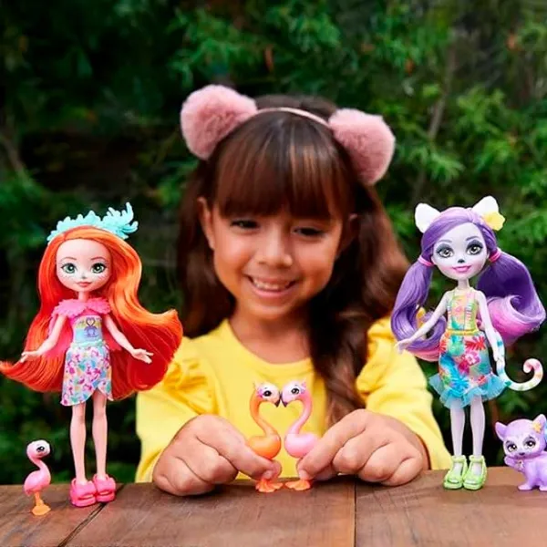 Кукла Enchantimals Sunshine Beach Florinda Flamingo HRX85 модель/ 4+ photo 5