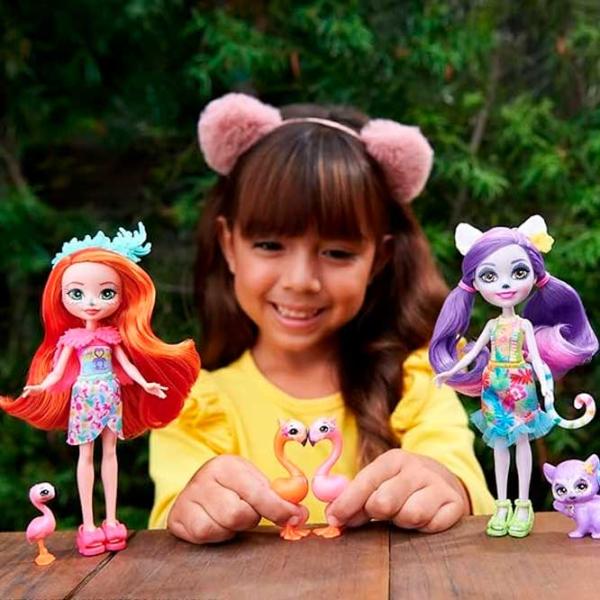 Кукла Enchantimals Sunshine Beach Florinda Flamingo HRX85 модель/ 4+ photo 5