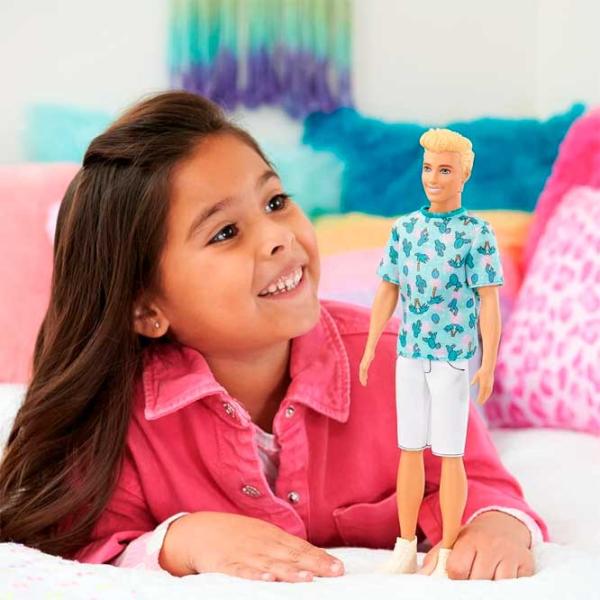 Păpușă Barbie Ken Fashionistas HJT10 model/ 3+ photo 3