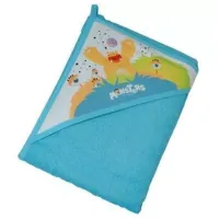 Prosop pentru bebeluși Tega Baby MN-008 800 x 800 mm/ Bumbac/ Blue