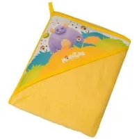 Prosop pentru bebeluși Tega Baby MN-008 1000 x 1000 mm/ Bumbac/ Yellow