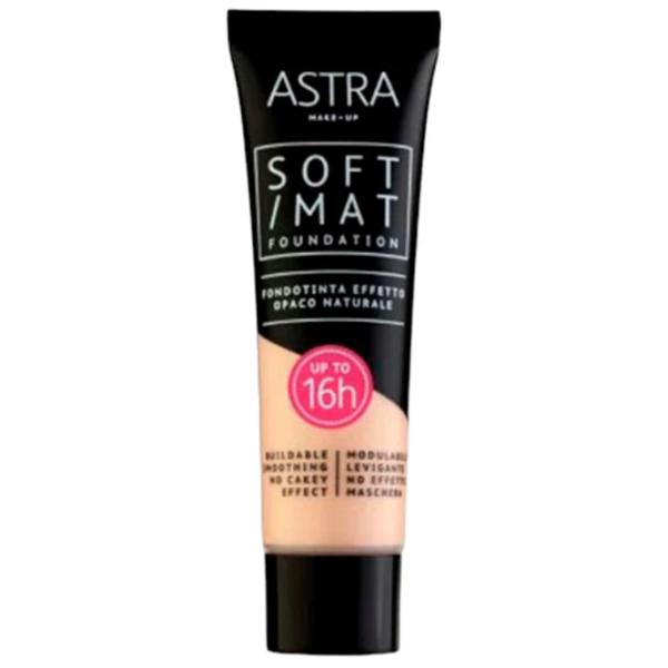 Тональный крем Astra Foundation Soft Mat 30 мл/ Масло photo 1