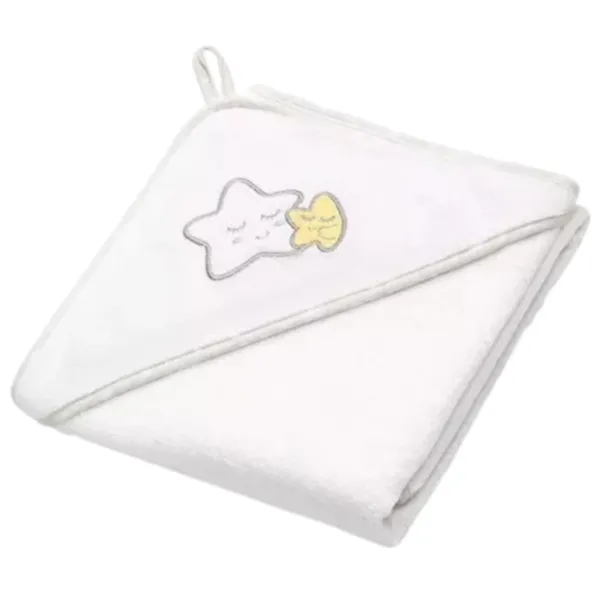 Prosop pentru bebeluși BabyOno 0144/ 07 850 x 850 mm/ Bumbac/ White photo 1