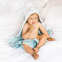 Prosop pentru bebeluși BabyOno 0144/ 09 850 x 850 mm/ Bumbac/ Blue photo 3
