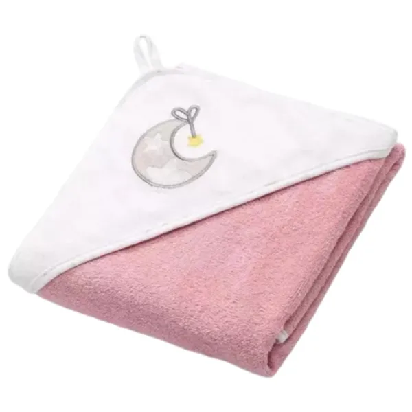 Prosop pentru bebeluși BabyOno 0142/ 11 850 x 850 mm/ Bumbac/ Pink photo 1