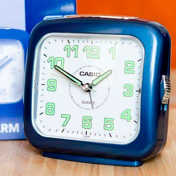 Будильник Casio TQ-359-2EF Настольный/ Кварцевый photo 5 Будильник Casio TQ-359-2EF Настольный/ Кварцевый photo 5