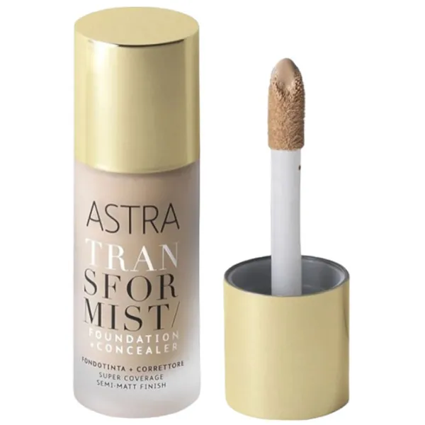 Тональный крем Astra Foundation + Concealer 18 мл/ Дюна photo 1