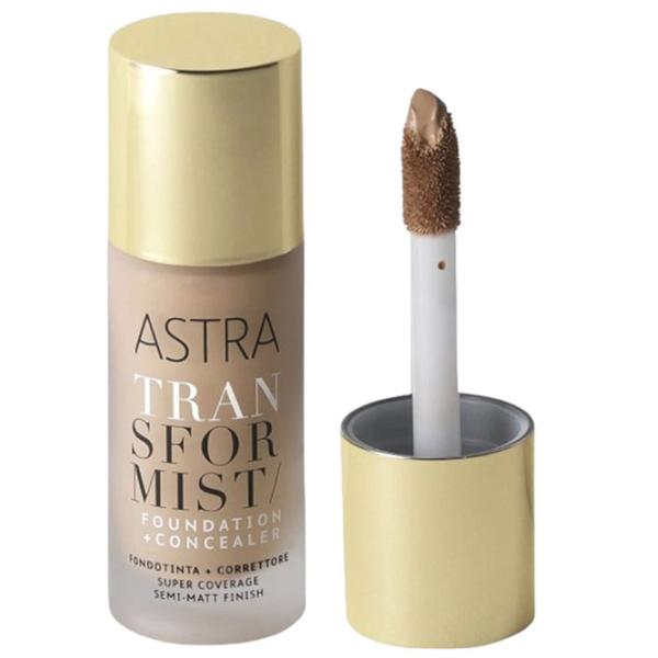Тональный крем Astra Foundation + Concealer 18 мл/ Amber photo 1 Тональный крем Astra Foundation + Concealer 18 мл/ Amber photo 1