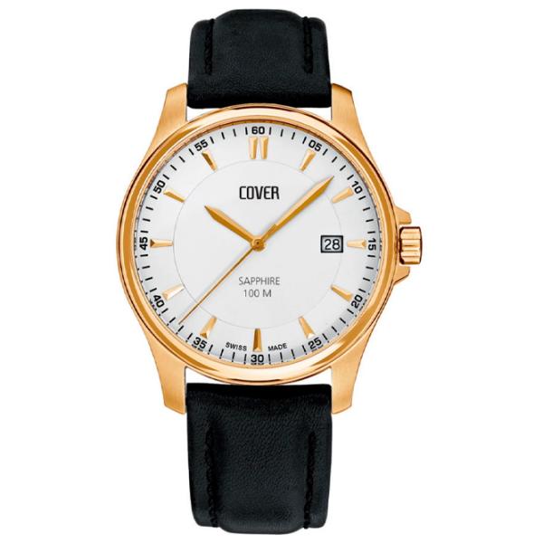 Ceas de mână pentru bărbați Cover CO137.PL2LBK Cuarț/ 39 mm photo 1