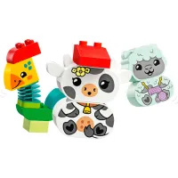 Constructor LEGO Animal Train Tren/ Multicolor photo 4